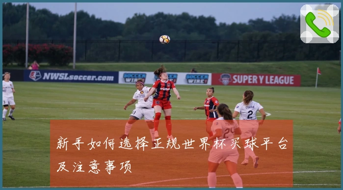 新手如何选择正规世界杯买球平台及注意事项